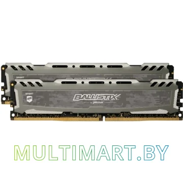 Оперативная память Crucial Ballistix Sport LT 2x8GB DDR4 PC4-25600 (BLS2K8G4D32AESBK)